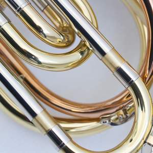 <span class=keywords><strong>Trombone</strong></span> de marche en Sib de haute qualité, laqué or, Flugabone en Sib - Product Image 2