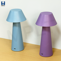 Lampes de table LED rechargeables sans fil, fonctionnant sur batterie, portables, en aluminium, luxe moderne, pour bar, restaurant, chevet, avec commande tactile