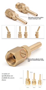 Factory Direct Durable Brass Fountain Nozzles Multi-type <b>Spray</b> Heads For Garden Pond & Swimming Pool - Product Image 2