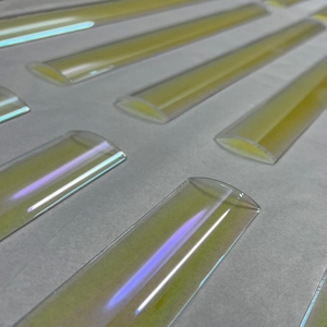 กระจกออปติคอล UV 365nm แผ่นสะท้อนแสง ขัดเงาแบบเรียบ เคลือบแข็ง สะท้อนแสงแบบโค้ง  ความสะท้อนแสงสูง  ความโปร่งแสงสูง - Product Image 2