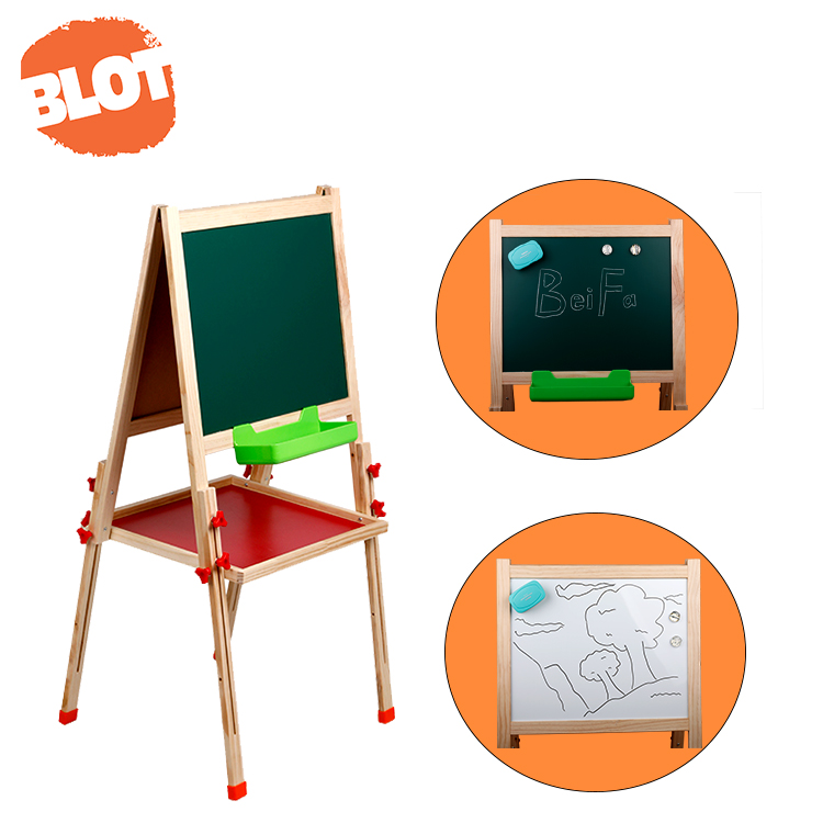Магнитная Пылезащитная доска для рисования BLOT BRDC80008 для детей дошкольного возраста, доска для рисования, доска для письма, художественная мольберт для детей