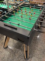 Table de baby-foot professionnelle personnalisable de haute qualité, moderne et luxueuse, en MDF écologique, 5 pieds, pour enfants et adultes