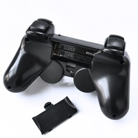 Manette sans fil 2,4 GHz pour PC/Boîtier Android TV/PS2 avec moteur de vibration, bouton Turbo, gyroscope six axes, matériau ABS 1