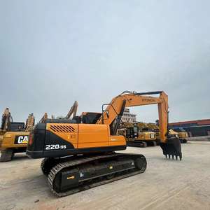 Excavadoras coreanas Hyundai 220-9S usadas en excelentes condiciones, precio bajo 220LC-9S con componentes centrales, bomba de motor PLC a la venta - Product Image 1