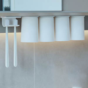 Gobelet à eau jetable en plastique épais à motif de dessin animé, gobelet à brosse à dents, gobelet simple pour le bain de bouche à usage domestique - Product Image 6