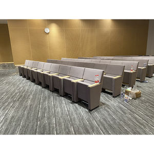 Grosir kursi mono lipat Modern untuk Universitas sekolah ruang konferensi lorong tempat duduk kayu furnitur kantor - Product Image 1