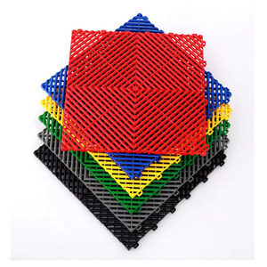 <b>Plastic</b> Wear Resistant Noise Reducing Interlocking Garage Floor System with Graphic Design for Residential and Commercial Use - Product Image 3