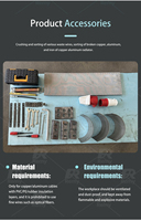 Machine de recyclage de câbles en cuivre miniature de bonne qualité et bon marché, pour le granulage, la séparation et le dénudage