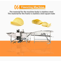 Ligne de production de chips de pomme de terre complexe de nouveaux snacks TCA entièrement automatique usine