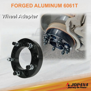 Espaciador de Rueda de Aluminio 4WD para Suzuki <span class=keywords><strong>Jimny</strong></span> Vitara 5X139.7/M12X1.25, Anodizado Duro en Negro, Grosor de 25 mm/35 mm - Product Image 3