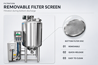 Réservoir de refroidissement vertical pour lait en acier inoxydable de 500 litres, refroidisseur de lait laitier