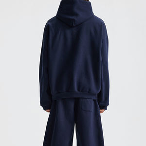 Sweat-shirt surdimensionné de haute qualité 100% coton 400 g/m², streetwear, logo personnalisé, impression en relief - Product Image 2