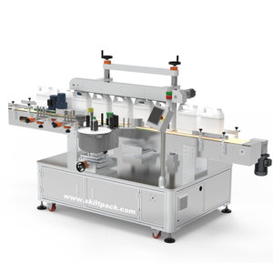 เครื่องติดฉลากอัตโนมัติ SKILT สำหรับขวดสองด้าน ใช้กับน้ำมันหล่อ<span class=keywords><strong>ล</strong></span>ื่น ถังน้ำมัน ขวดต่างๆ ติดฉ<span class=keywords><strong>ล</strong></span>ากด้านหน้าและด้านห<span class=keywords><strong>ล</strong></span>ัง - Product Image 4