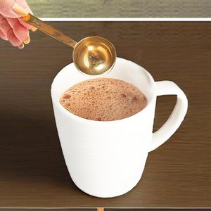 Cuillère doseuse personnalisée en acier inoxydable 430, plusieurs couleurs, 20 ml, pour thé, café, protéines en poudre - Product Image 5