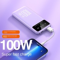 Banco de Energía Súper Rápido de 20000 MA, Ligero y Portátil, Fuente de Alimentación Móvil PD de 22.5W, Tipo-C, 10000mA, Cargador Móvil de Gran Capacidad
