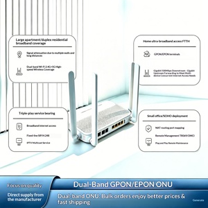 <span class=keywords><strong>HG8245W5</strong></span> เฟิร์มแวร์ภาษาอังกฤษ XPON ดูอัล-โหมด กิกะบิต อุปกรณ์เชื่อมต่อเครือข่ายใยแก้วนำแสง FTTH สำหรับต่างประเทศ พร้อมแหล่งจ่ายไฟภายนอก - Product Image 3