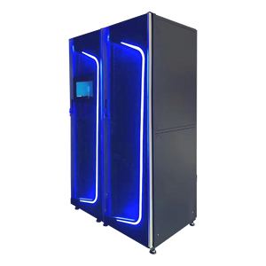 Trung tâm dữ liệu máy chủ Giá điều hòa không khí cửa kính nhiệt độ độ ẩm cảm biến lạnh lối đi ngăn chặn 42U 47u khóa máy chủ kho - Product Image 1