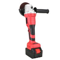 Meuleuse d'angle sans fil portative 21V 9500 tr/min, 125mm, à batterie lithium, sans balais, pour outils industriels DIY