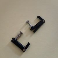Wholesale Black-Plated Violin Fine Tuners Metal String Hooks Made in Jiangsu for 3/44/4 and 1/81/41/2 Sizes