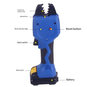 <span class=keywords><strong>Pince</strong></span> à <span class=keywords><strong>sertir</strong></span> rechargeable Outil hydraulique alimenté par batterie - Product Image 3