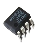 Componentes Electrónicos NJM4558D 4558D, Circuito Integrado IC DIP-8, Amplificador Operacional JRC Importado, Nuevo y Original