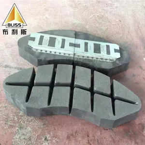 ブレーキシューズPRF1103Type2.2鉄道鋳造部品技術卸売価格パッド品質中国