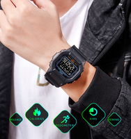 Montre connectée Skmei 1629 originale, la plus récente, multifonctionnelle, numérique, pour hommes, montres de sport