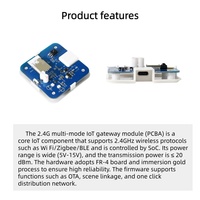 Solución de PCBA para Interruptores IoT, Módulo Inalámbrico IoT para Gateway y Productos, Soluciones y Software Industriales IoT Personalizados