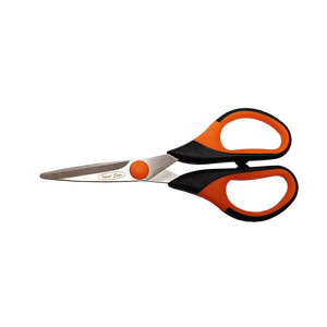 Tijeras de oficina multifunción IDEAL STAR 17,5 cm con mango de plástico para niños - Product Image 1