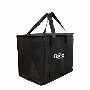Bolsa Térmica Promocional Reciclable de Gran Capacidad, Aislada con Lámina de Aluminio Tejida, Impresión Digital para Auto, Exteriores y Catering - Product Image 1