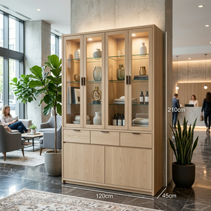 Librería Moderna de Madera con 8 Estantes, Estantería Independiente para Sala de Estar y <span class=keywords><strong>Oficina</strong></span> en Casa - Product Image 2
