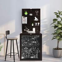 Nouvelle table d'étude de bureau blanche pliante convertible pratique et suspendue conception unique pliable bureau d'ordinateur mural flottant