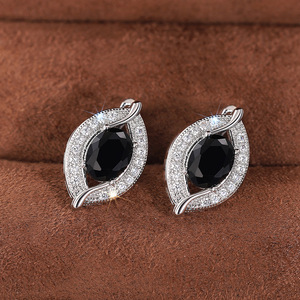 Orecchini a Perno con Foglie Micro-Pavé per Donne, Stile Foresta, Design Unico, per Uso Quotidiano, Moda - Product Image 5
