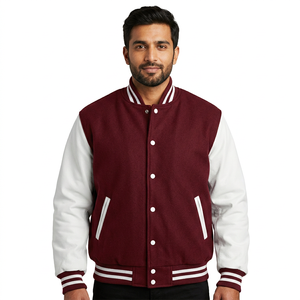 2025 Best Quality Varsity Jacket for <b>men</b> and Women and casual wear Varsity Jackets <b>Men</b> Wholesale Custom Jacket For <b>Men</b> - Product Image 1