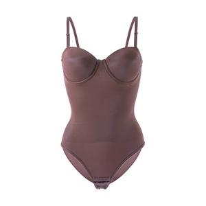 Elegante Plus Size abito formale da donna senza spalline con controllo della pancia <span class=keywords><strong>Body</strong></span> stringe vita con ferretto traspirante modellatura del corpo - Product Image 6