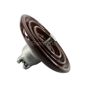 ANSI 52-3 <strong>11kV</strong> 70kN Porcelain Ceramic <strong>Disc</strong> Suspension <strong>Insulator</strong> - Product Image 3