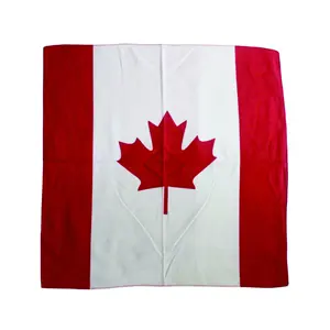 Bandana Personalizzata con <span class=keywords><strong>Bandiere</strong></span> di Tutti i <span class=keywords><strong>Paesi</strong></span> del <span class=keywords><strong>Mondo</strong></span>, Bandana Canadese con Bandiera del Canada - Product Image 1