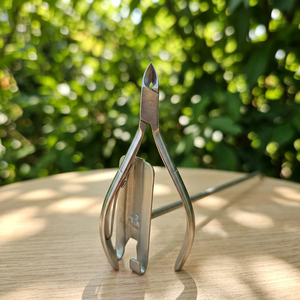 Cortauñas Profesional de Acero Inoxidable KSA de Lujo, con Apertura de Mandíbula Ancha y Recta, Herramienta Duradera para Uñas, para Uso en Dedos de Adultos, con Cuchilla Afilada - Product Image 1