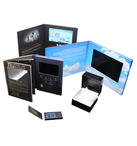 Thẻ Sách Tài Liệu Video Bìa Cứng Màu Đen A5 7Inch Với 128Mb 256Mb 512Mb 1Gb 2Gb 4Gb - Product Image 6