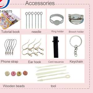 ชุดทำโมเดลดินเหนียวโพลิเมอร์36สีชุดทำขนมพร้อมเครื่องมือและกล่องของเล่นคริสต์มาสที่เหมาะสำหรับเด็ก - Product Image 3