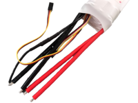 Contrôleur de vitesse électronique (ESC) Flier 22S 400a OPTO avec refroidissement par tuyau d'eau pour bateaux RC marins et planches de surf, avec boîtier de programmation