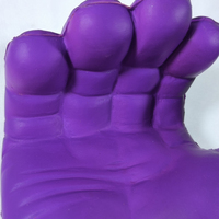 Venta caliente Diseño personalizado Color Puño en forma de juguetes suaves Guantes de boxeo PU Espuma Estrés Juguete