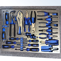 Ensemble d'outils mécaniques à cliquet de précision 72 dents 328 pièces, kit de douilles en acier au carbone CR-V pour atelier automobile professionnel
