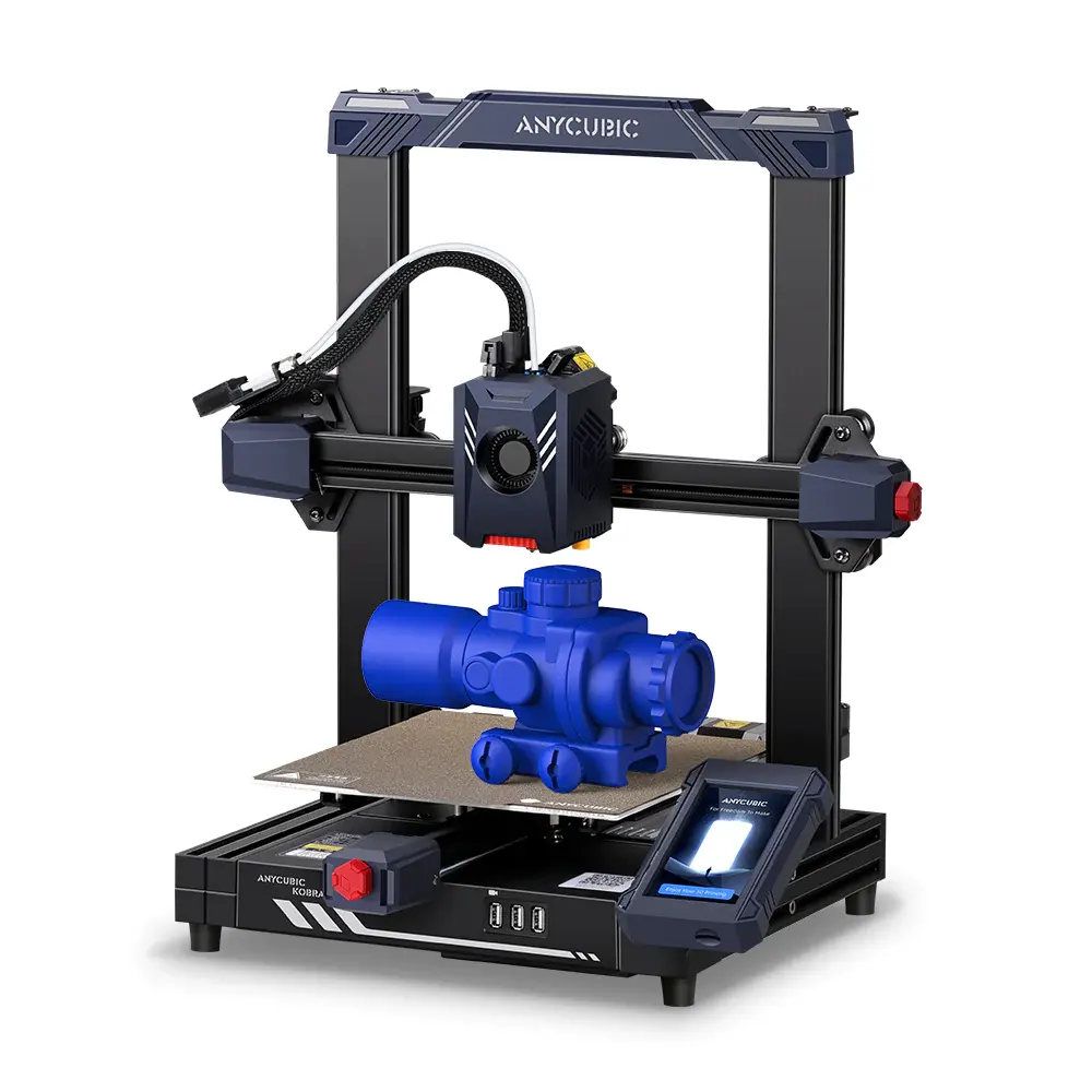 3D-принтер ancubic Kobra 2 Pro, высокоточный, 10X, без засорения