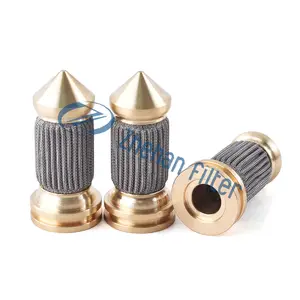 stainless steel sintred mesh car cold dodgs charger 6400 air compressor air intake filter sinterized filter brass