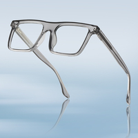 Vente en gros de lunettes de protection contre la lumière bleue classiques personnalisables, tendance, populaires, style Ins, montures carrées unisexes