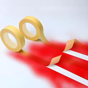 3 m 2525 Hiệu suất nhiệt độ cao băng keo phẳng một mặt giấy cao su cho mặt nạ sơn - Product Image 6