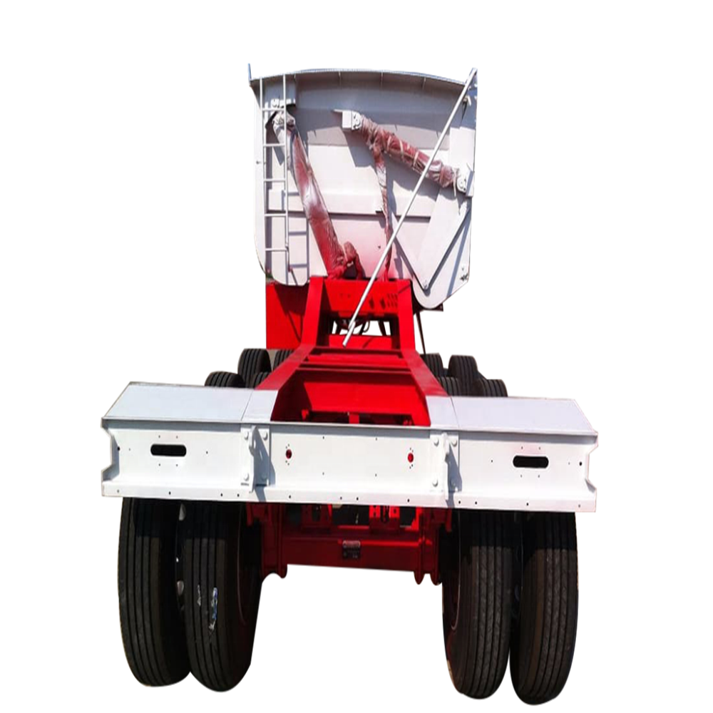 BERKLEY Light Weight 50° Tilting Dump Truck Trailer U Shape Side Tipper Coal Mining Transport Tri-Axle Side Dump Semi Trailer