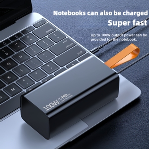 แบตเตอรี่สำรองพลังงานสูง 65W 50000mah ชาร์จเร็วพิเศษ สำหรับโทรศัพท์มือถือ แล็ปท็อป แบตเตอรี่ลิเธียมโพลิเมอร์ ช่องเสียบ Type-C - Product Image 5