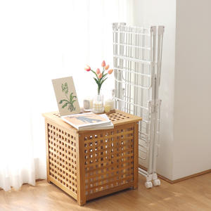 [HOME FRIEND] Tendedero Cuadrado Blanco, tendedero de forma cuadrada con construcción estable, ideal para el uso diario en la lavandería del hogar. - Product Image 4